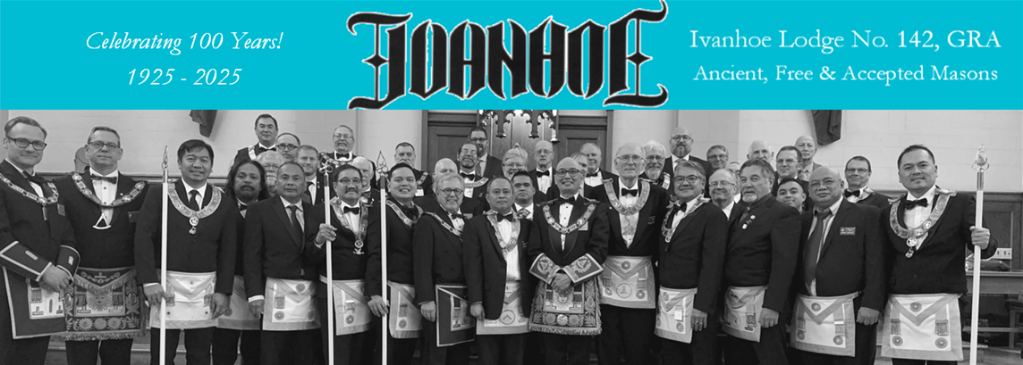 Ivanhoe Lodge No. 142, GRA, AF&AM