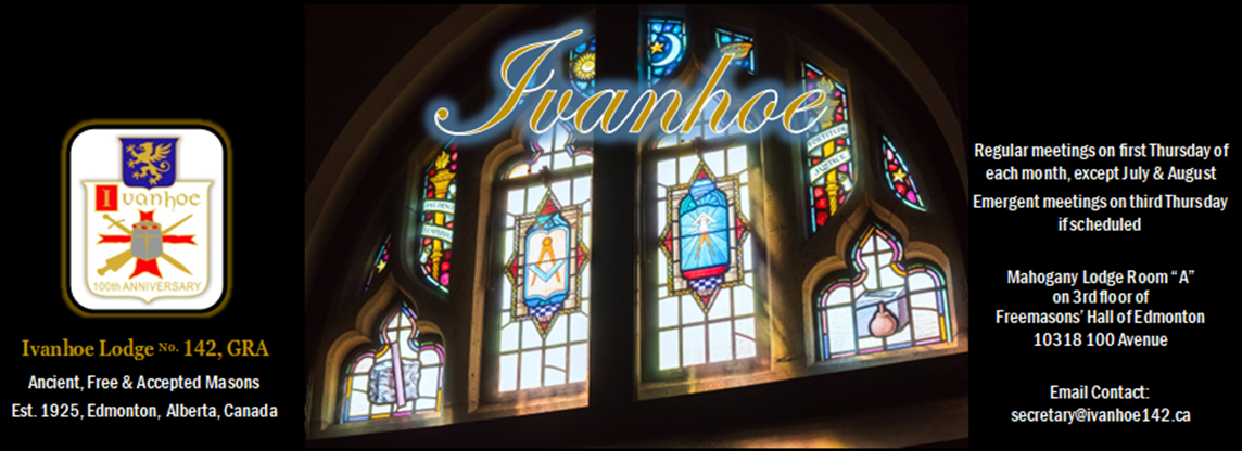 Ivanhoe Lodge No. 142, GRA, AF&AM